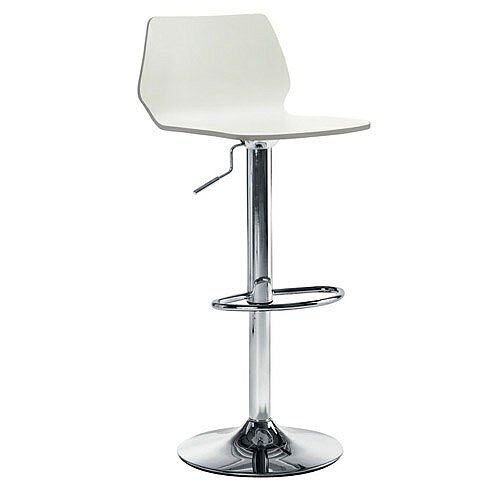 Stork Cafe Stool - White