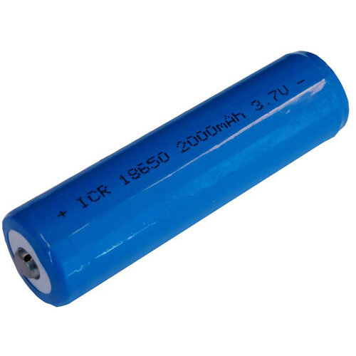 Lighthouse Rechargeable 18650 Li-ion Battery 3.7V 2000mAh