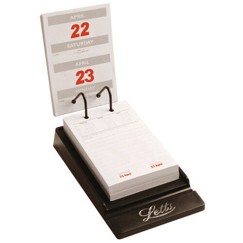 Letts System Desk Calendar Refill 2023 23TSDR Hunt Office Ireland