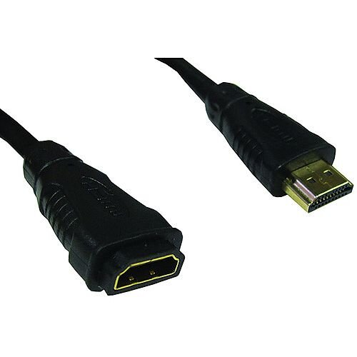 2m Male to Female HDMI Extension Cable MFHDMI2M Hunt Office Ireland