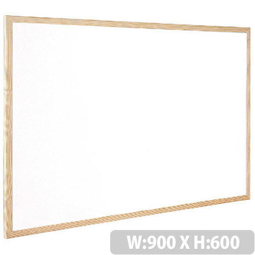 Q-Connect Whiteboard Wooden Frame 900x600mm – White Surface, Wall-Mountable, Home Or Office, Easily Cleaned, No Scratch Or Blemish, Durable &Non-Magnetic (KF03571) Q-Connect Whiteboard Wooden Frame 900x600mm – White Surface, Wall-Mountable, Home Or Office, Easily Cleaned, No Scratch Or Blemish, Durable &Non-Magnetic (KF03571)