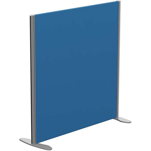 Sprint Eco Freestanding Privacy Acoustic Screen Straight Top W1000xH1000mm Blue - With Stabilising Feet