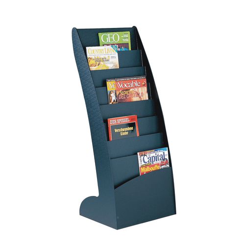 Curved Literature Display Black