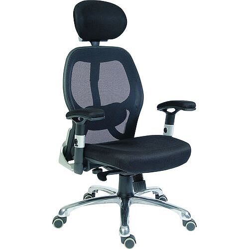 Cobham Contemporary Mesh Back Executive Office Chair Black Cobham Contemporary Mesh Back Executive Office Chair Black