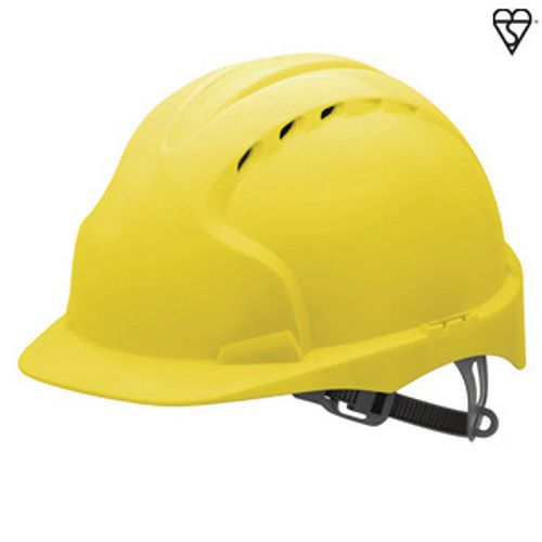 JSP Evo3 Safety Helmets Vented Hard Hat Yellow Hunt Office Ireland