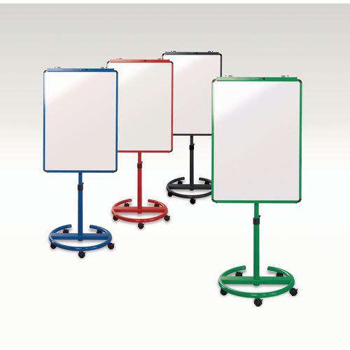 Ultimate Mobile Flipchart Easel And Whiteboard Grey