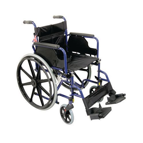 Self-Propelled Wheelchair Blue