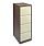 4 Drawer Steel Filing Cabinet Flush Front Brown & Cream Bisley BS4E