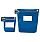Versapak Medium Cash Bag Tamper-Evident Zip Heavyweight Material Blue