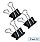 Foldback Clips 19mm Black Pack 12 5 Star