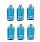 2Work Pack of 6 Antibacterial Pump Liquid Hand Soaps 300ml 2W30037