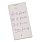 Prestige Restaurant  Single-Part Kitchen Pads Numbered 1-100 Pack 50