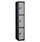 Probe 3 Door Locker Cam Lock ACTIVECOAT W305 x D305 x H1780mm Black Body Silver Door 7 Year Warranty