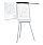 Office Executive Easel Magnetic with Pen Tray and Extension Arms 5 Star 