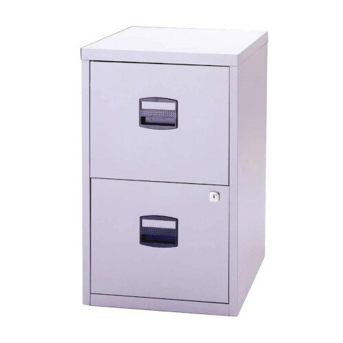 2 Drawer A4 Steel Filing Cabinet