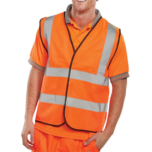 Proforce Orange High Visibility Vest Class 2 Medium
