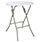 Bolero Round Folding Table Granite White 600mm (Single)