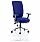 Chiro 24 Hour Task Operator Chair - High Back - Height Adjustable - Folding Arms - Stevia Blue - Adjustable Pump Up Lumbar - Weight Tolerance 150kg