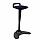 Spry Sit-Stand Stool Black Frame Fabric Seat Purple