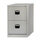 2 Drawer Steel Filing Cabinet Lockable Grey Trexus By Bisley