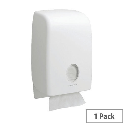 Kimberly-Clark Aqua Paper Hand Towel Dispenser White 6945 W265xD136xH399mm