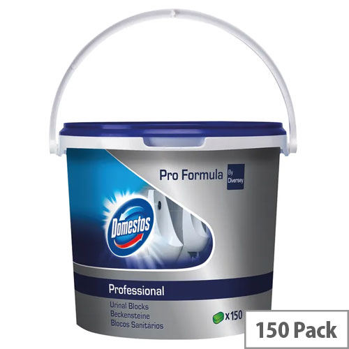 Domestos Professional Urinal Blocks 3kg Tub of 150 Tablets VDL7508187