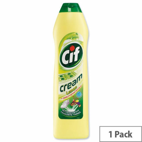 Cif Professional Cream Cleaner Lemon 500ml. Simply Cleans Encrusted Grease Or Grimy Mud. Ideal For Stubborn Cleaning Jobs At Work Places, Homes, Schools, Colleges & More.