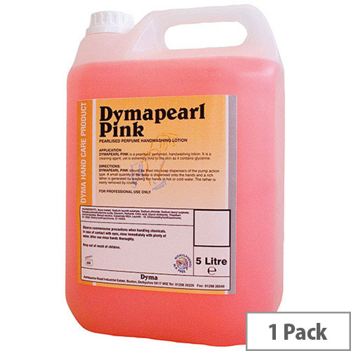 Dyma Pink Hand Soap Refill 5L – Pack of 1 | Effective & Long-Lasting