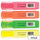 Q-Connect Highlighter Pens Assorted Colours Wallet Pack of 4 KF01116