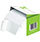 Q-Connect Easi-Peel Address Label Roll - 89 x 36mm, Pack of 200