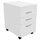 Filing Pedestal Mobile Tall Under-Desk 3-Drawer White  - Universal Storage Can Be Used Alone Or Accompany The Switch, Komo or Ashford Ranges