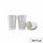 Compostable Double Wall Coffee Cups 8oz/250ml Pack of 500 Oyster White - Eco-Friendly Cups for Hot Drinks