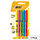 BIC Highlighter Grip Assorted Colours - Pack of 5 - Chisel Tip - 894324
