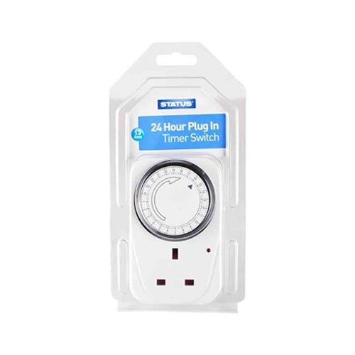 Status 24-Hour Plug-In Timer Switch - Easy Home Automation
