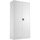 Steel Double Door Cupboard 1790 mm H x 920 mm W x 420 mm D in White