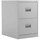Steel 2 Drawer Filing Cabinet Grey
