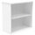 Core 1 Shelf Bookcase 816mm High Arctic White