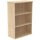 Core 2 Shelf Bookcase 1204mm High Canadian Oak