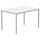 Core Office Rectangular Arctic White Multi-Use Table 1200mmX800mm Silver Frame