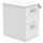 Core Filing Cabinet 2 Drawers Office Storage Unit Arctic White