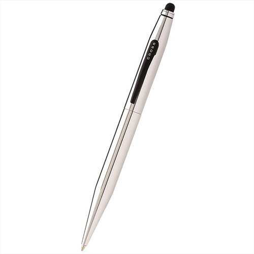 Cross Tech2 Chrome with Satin Black Trims Dual-Function Pen with Stylus