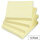 5 Star Sticky Notes Yellow – 76x76mm, 12 Pack of 100-Sheet Pads