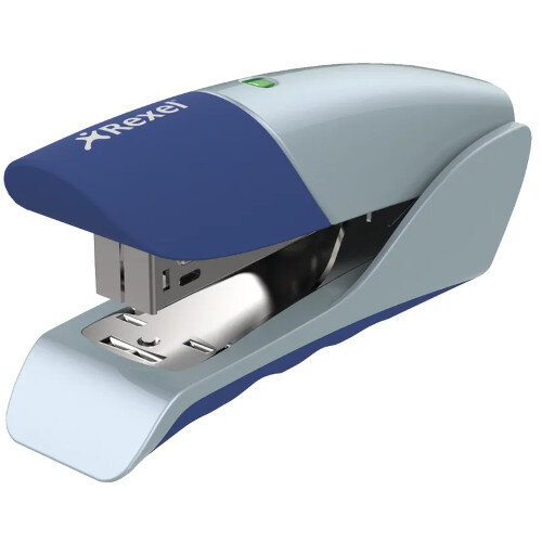 Rexel Gazelle Half Strip Stapler - Metallic Blue
