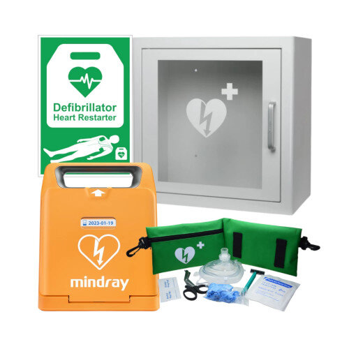 BeneHeart C1A AED & Arky Indoor Cabinet