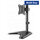 Manhattan TV & Monitor Mount Stand - Desk, Tilt/Swivel/Rotation, Supports 1 Screen  - 10-27" Screens, VESA Compatible