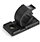 StarTech.com 100 Adhesive Cable Management Clips Black - Network/Ethernet/Office Desk/Computer Cord Organizer - Sticky Cable/Wire Holders - Nylon Self Adhesive Clamp UL/94V-2 Fire Rated, Cable clip, Nylon, Black