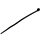 StarTech.com 100 Pack 4 Inches Cable Ties - Black Small Nylon/Plastic Zip Tie - Adjustable Electrical/Network Cable Wraps/-40 to +85C Temp/94V-2 Fire & UL Rated TAA, Releasable cable tie, Nylon, Plastic, Black, 2.2 cm, V2, -40 - 85 C