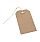 Q-Connect Strung Tag 82x41mm Buff Pack of 1000