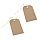 Q-Connect Strung Tag 120x60mm Buff Pack of 1000 KF01600