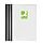Q-Connect A4 5mm Slide Binder/Cover Set Black Pack of 100 KF01940